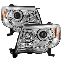 Toyota Tacoma 05-11 Strålkastare Projektor - LED Halo Krom Spyder Auto
